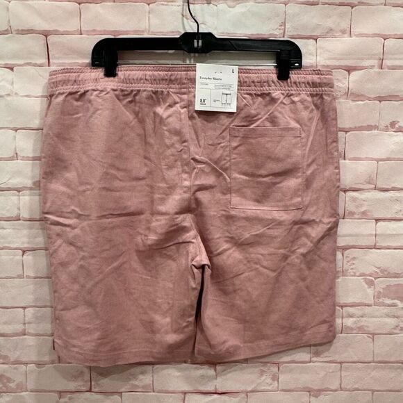 Goodfellow & Co men's pink shorts 8" inseam size large - Picture 5 of 9